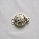 Enameled Pendant in Sterling Silver