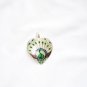 Enameled Pendant in Sterling Silver