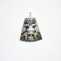 Enameled Pendant in Sterling Silver