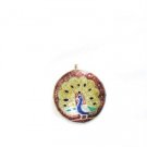 Enameled Pendant in Sterling Silver
