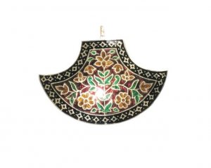 Enameled Pendant in Sterling Silver