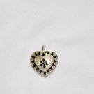 Enameled Pendant in Sterling Silver