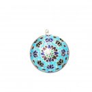 Enameled Pendant in Sterling Silver