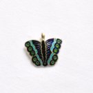 Enameled Pendant in Sterling Silver