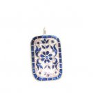 Enameled Pendant in Sterling Silver