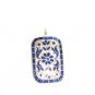 Enameled Pendant in Sterling Silver