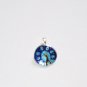 Enameled Pendant in Sterling Silver