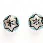 MN193 Enameled Earrings in Sterling Silver