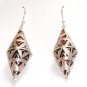 MN194   Enameled Earrings in Sterling Silver