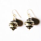 MN200     Enameled Earrings in Sterling Silver
