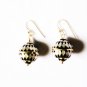 MN200     Enameled Earrings in Sterling Silver