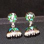 MN205   Enameled Earrings in Sterling Silver