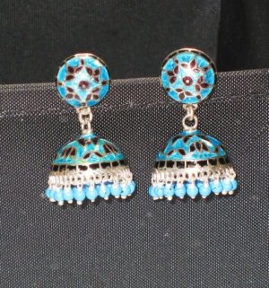 MN210 Enameled MN211 in Sterling Silver