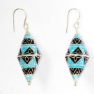 MN243       Enameled Pendant in Sterling Silver