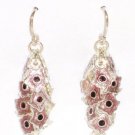 MN248       Enameled Earrings in Sterling Silver