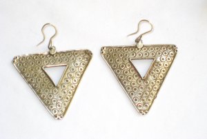 AQ107  Earrrings in Sterling Silver