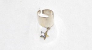 AQ119    Toe Ring in Sterling Silver