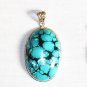 PN267  Turquoise Pendant in Sterling silver