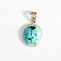 PN273  Turquoise Pendant in Sterling silver
