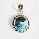 PN276  Turquoise Pendant in Sterling silver