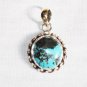 PN276  Turquoise Pendant in Sterling silver