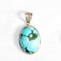 PN277  Turquoise Pendant in Sterling silver