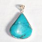 PN282  Turquoise Pendant in Sterling silver