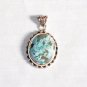 PN286  Turquoise Pendant in Sterling silver