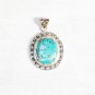 PN292  Turquoise Pendant in Sterling silver