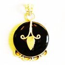 PN331 Onyx Pendant in Sterling Silver