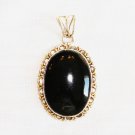 PN334 Onyx Pendant in Sterling Silver