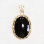 PN334 Onyx Pendant in Sterling Silver