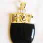 PN341 Onyx Pendant in Sterling Silver