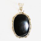 PN344 Onyx Pendant in Sterling Silver