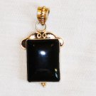 PN345 Onyx Pendant in Sterling Silver