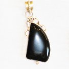PN347 Onyx Pendant in Sterling Silver