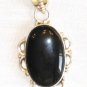PN350 Onyx Pendant in Sterling Silver