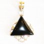 PN352 Onyx Pendant in Sterling Silver