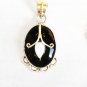 PN360 Onyx Pendant in Sterling Silver