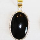 PN361 Onyx Pendant in Sterling Silver