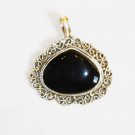PN362 Onyx Pendant in Sterling Silver
