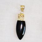 PN368 Onyx Pendant in Sterling Silver