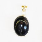 PN370 Onyx Pendant in Sterling Silver