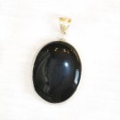 PN371 Onyx Pendant in Sterling Silver