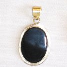 PN376 Onyx Pendant in Sterling Silver