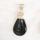 PN379 Onyx Pendant in Sterling Silver