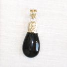 PN380 Onyx Pendant in Sterling Silver