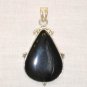 PN391 Onyx Pendant in Sterling Silver