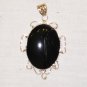 PN392 Onyx Pendant in Sterling Silver