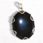 PN303 Onyx Pendant in Sterling Silver